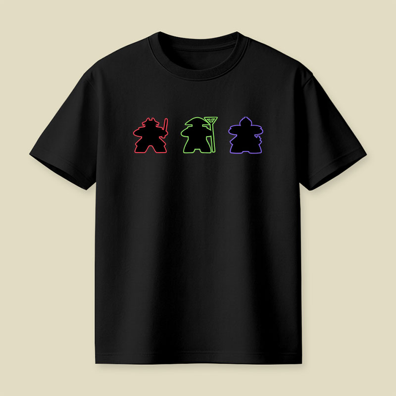 Meeples Game Playful T-Shirt