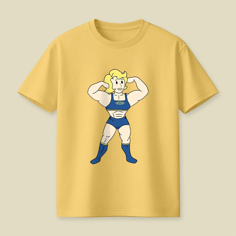 VG Muscle Woman Playful T-Shirt