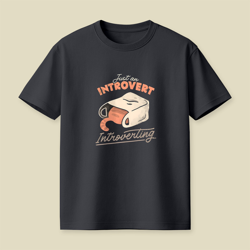Introvert Cat Mood Playful T-Shirt
