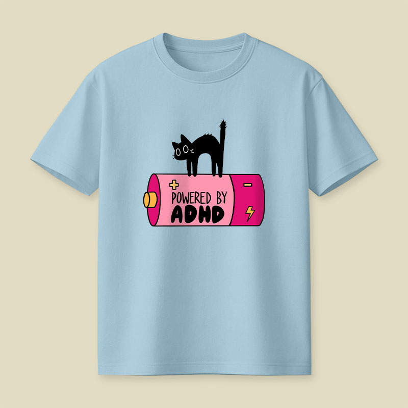 Powered By ADHD Playful T-Shirt