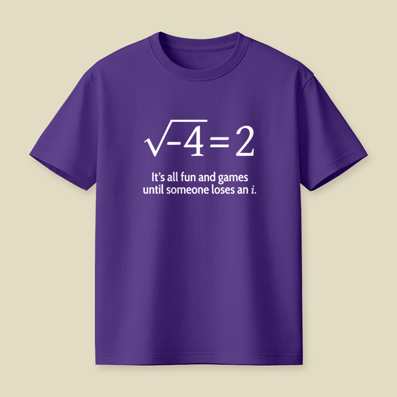 Math Joke Squad Playful T-Shirt