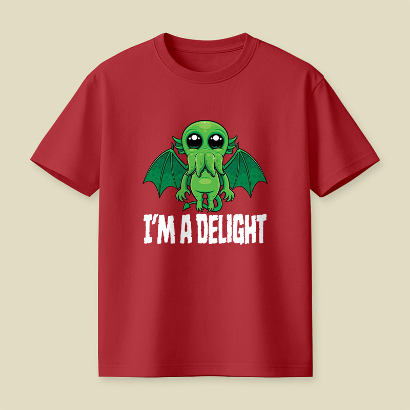 Delightfully Cute Cthulhu Monster Playful T-Shirt