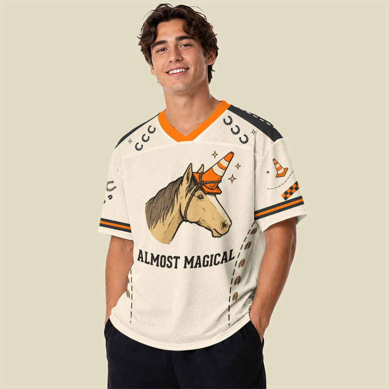 Almost Magical Horse Playful Mesh Jersey