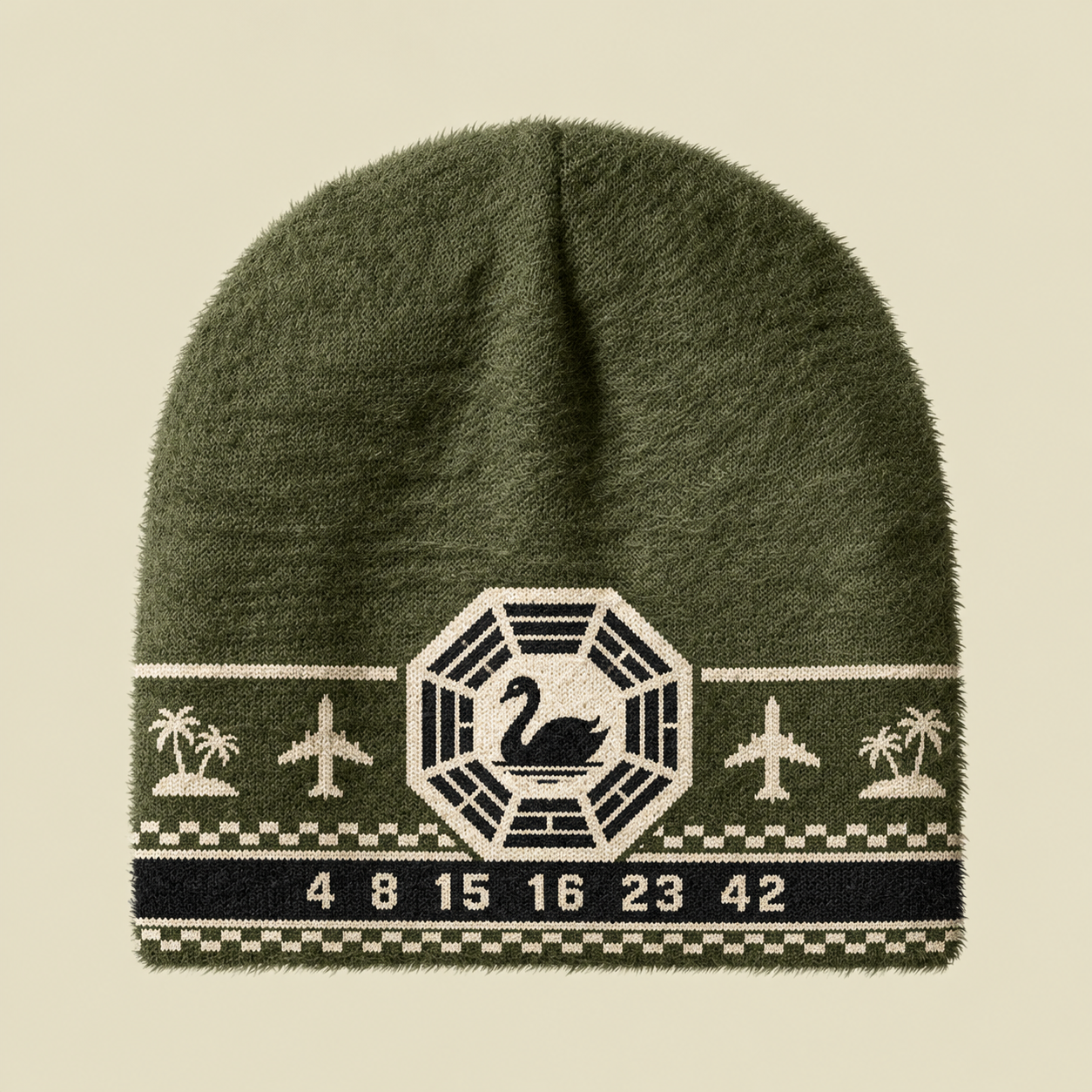 DHARMA Initiative Fuzzy Beanie