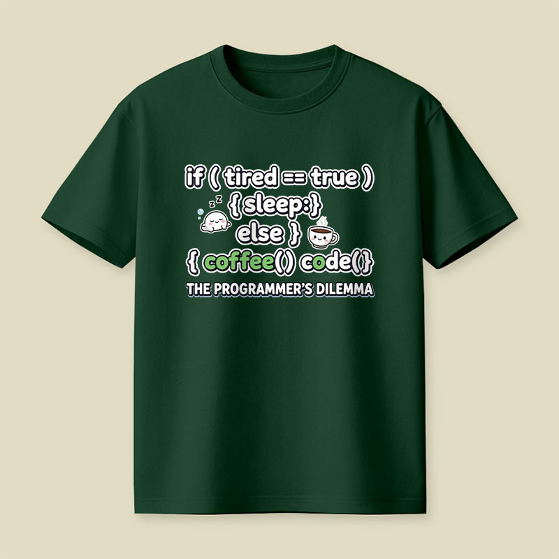 Coffee Code Playful T-Shirt