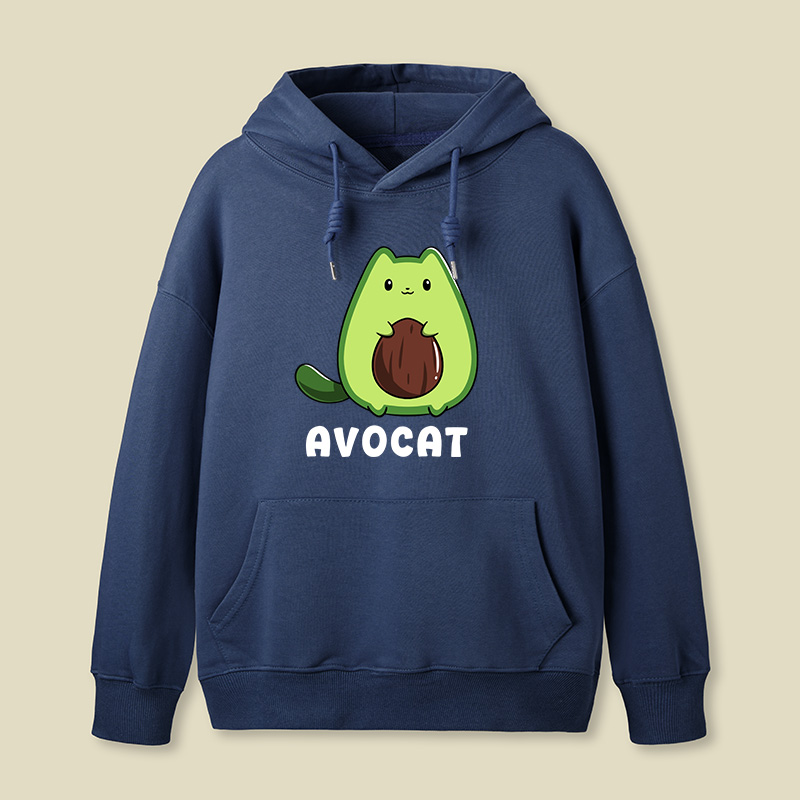 Cute Avocat Geek Hoodie