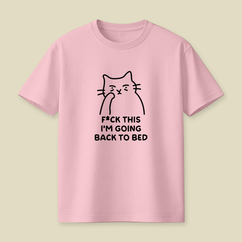 Im Going Back to Bed Playful T-Shirt