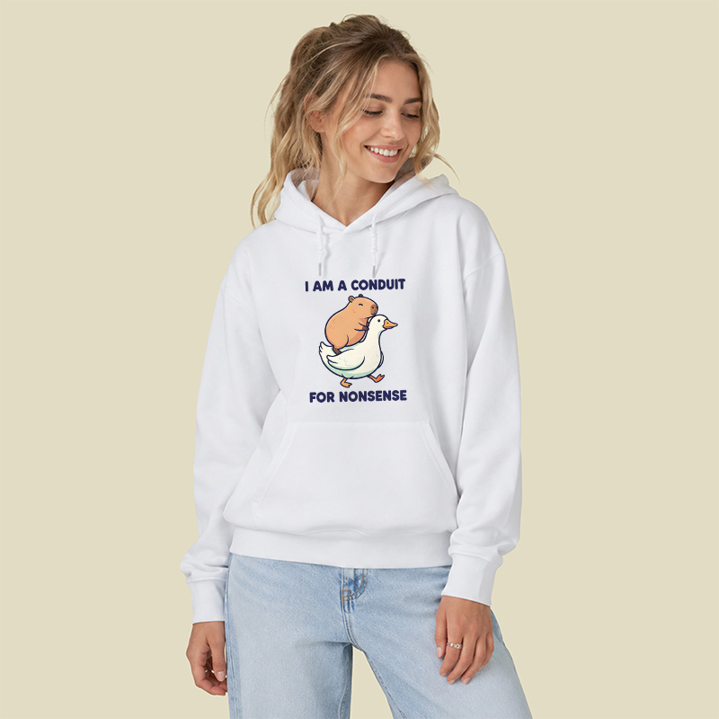 I Am A Conduit For Nonsense Geek Hoodie