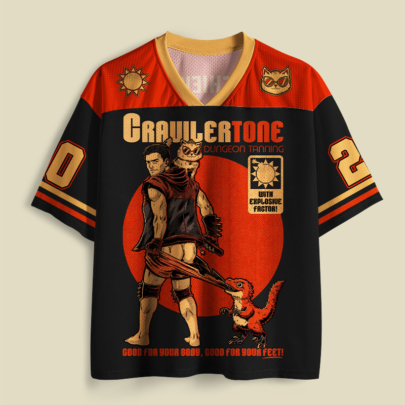 Dungeon Game Playful Mesh Jersey