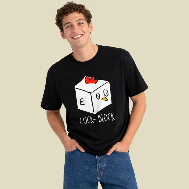 Cock-Block Playful T-Shirt