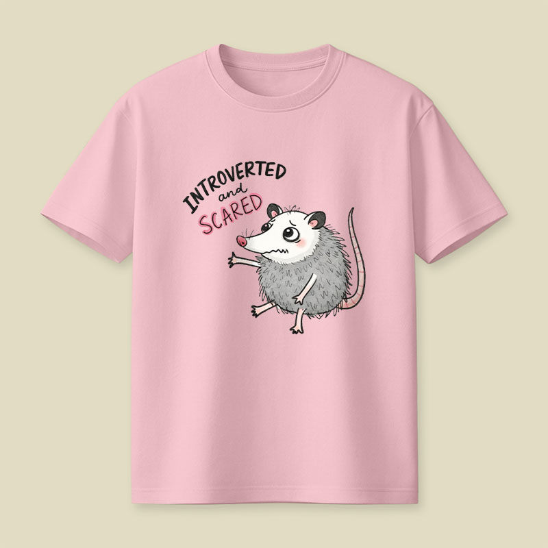 Introverted And Scared Playful T-Shirt