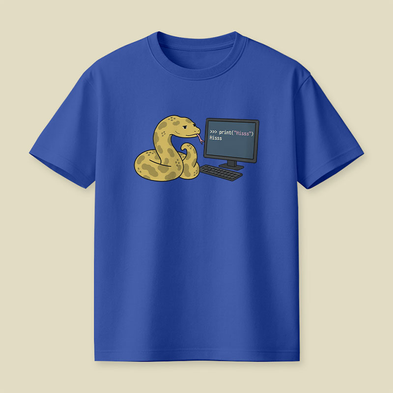Python Learns Playful T-Shirt
