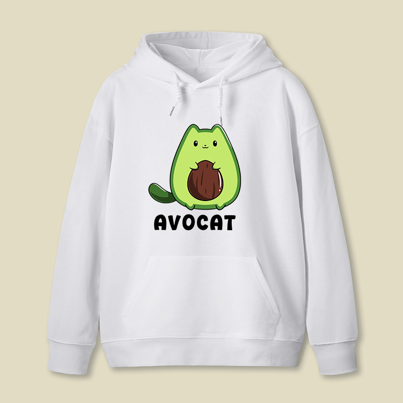 Cute Avocat Geek Hoodie