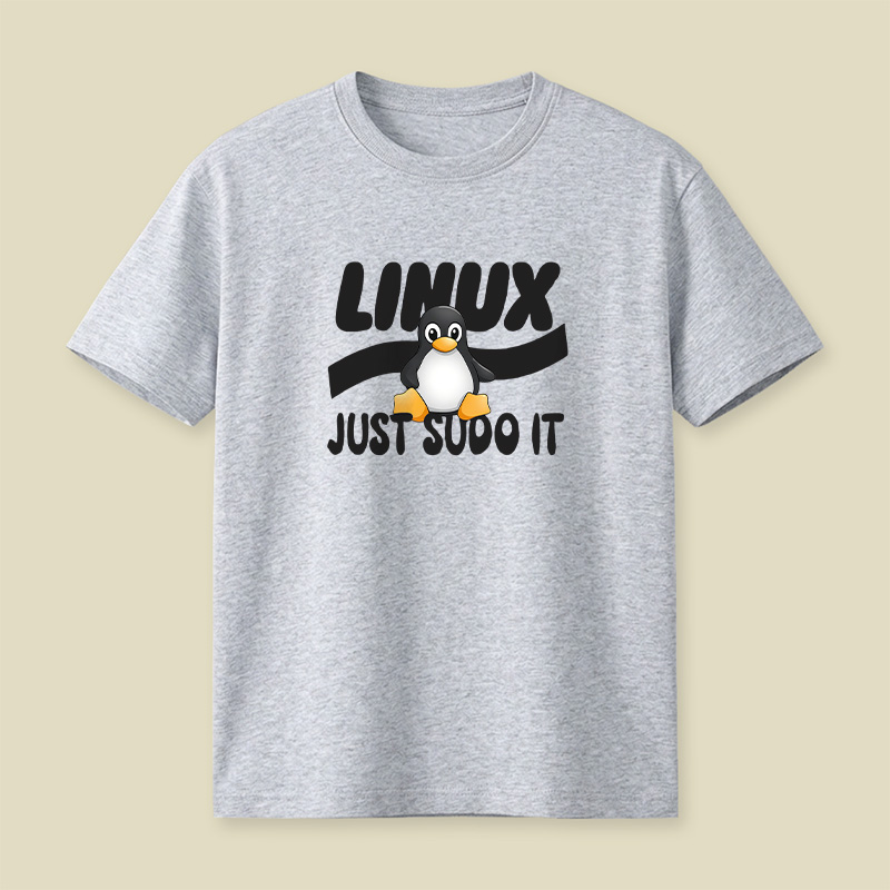 Linux Just Sudo It Playful T-Shirt