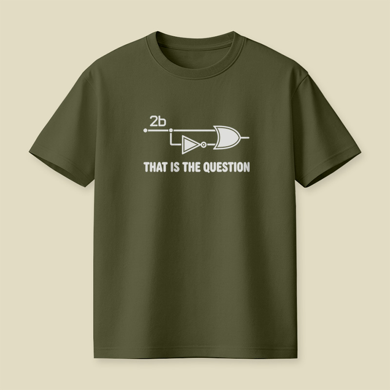 That Is The Question Playful T-Shirt