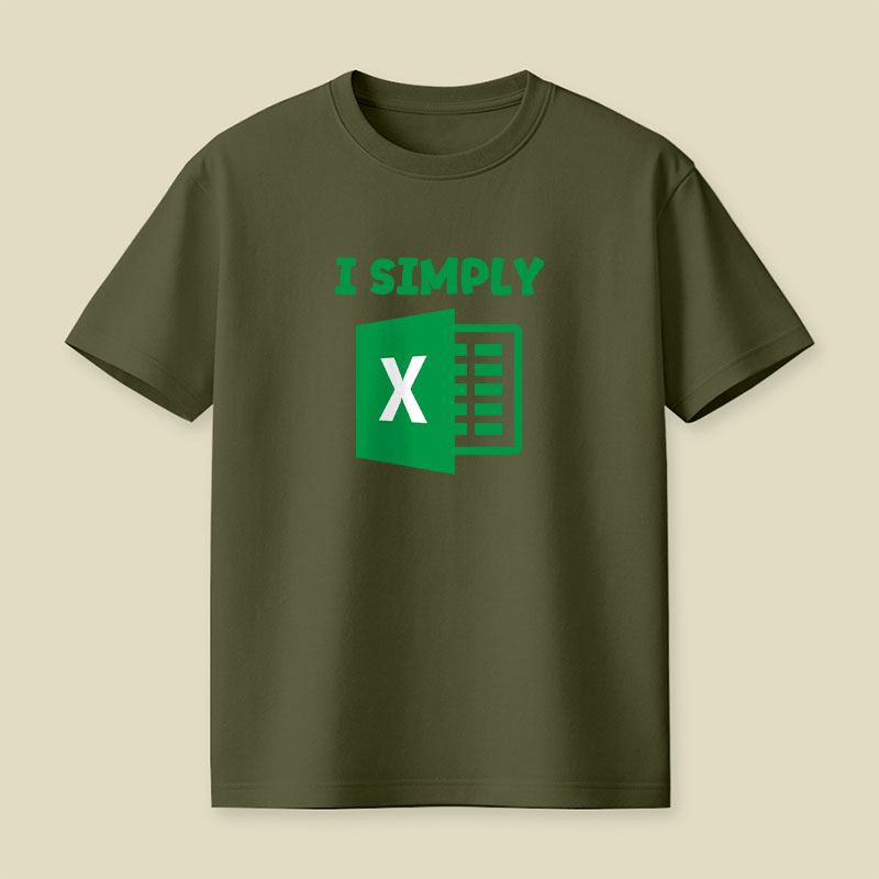 I Simply Excel Playful T-Shirt