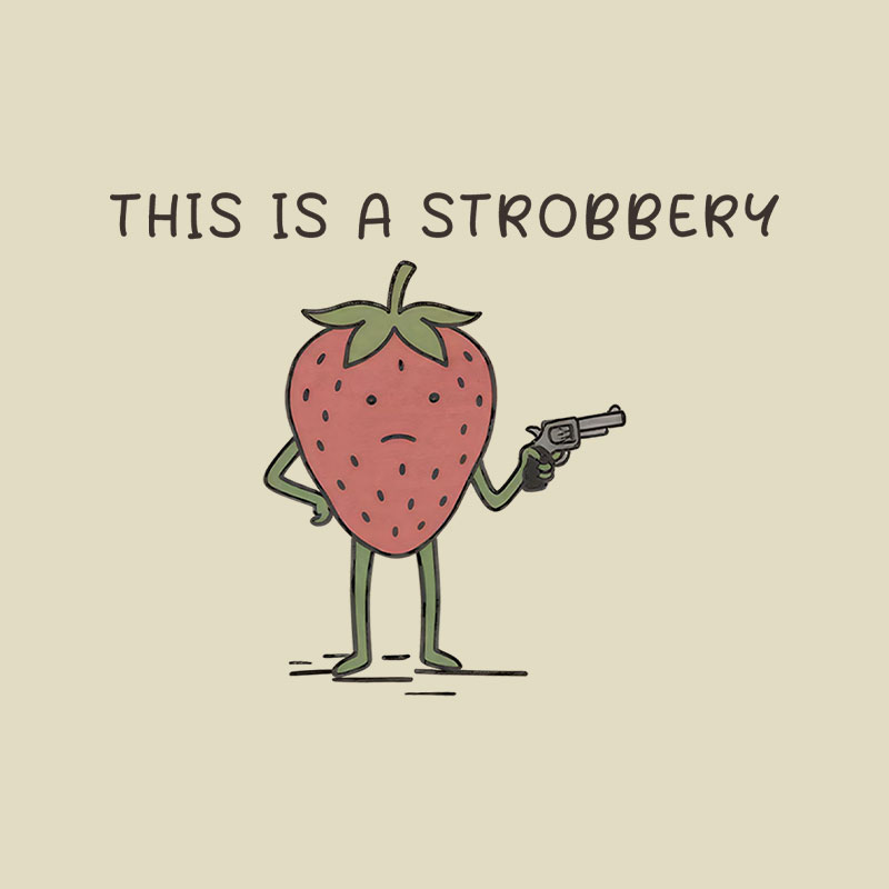 This is a Strobbery Playful T-Shirt