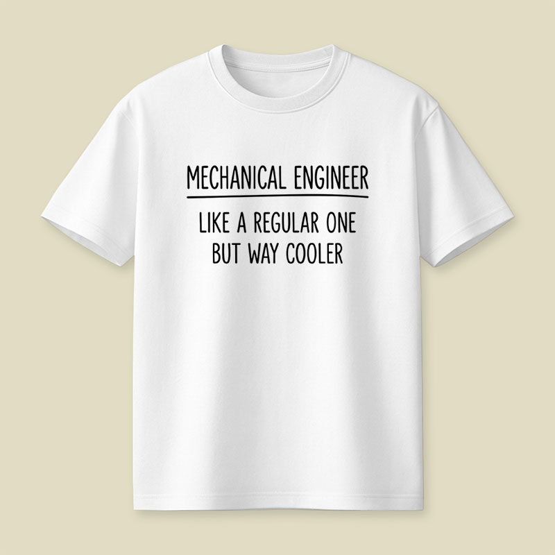 Cool Mechanical Engineer Engineering Playful T-Shirt