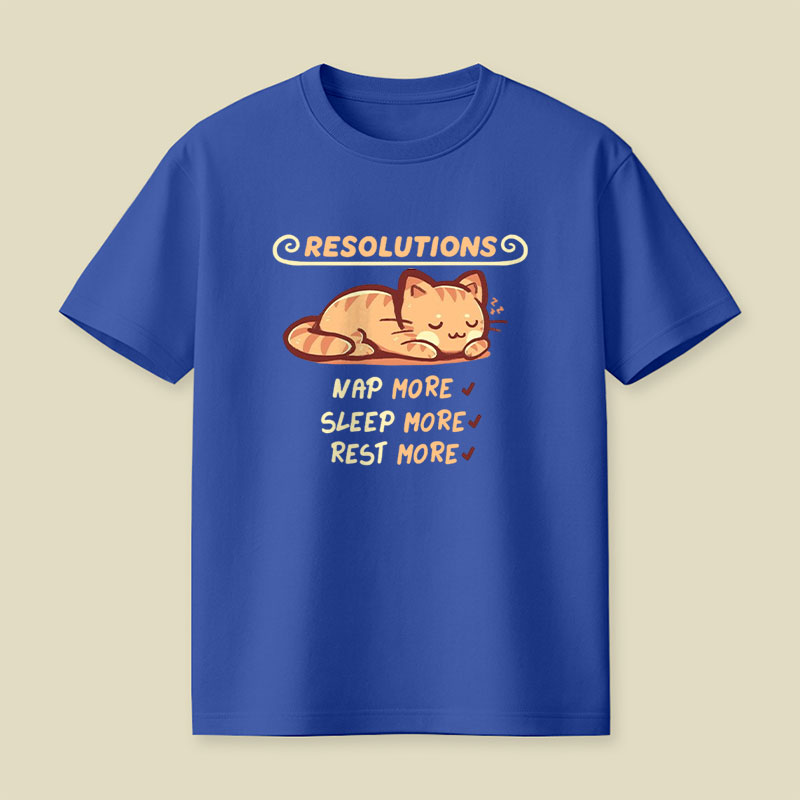 Resolution to Sleep Playful T-Shirt