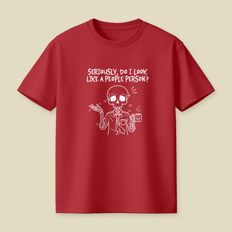 Not a People Person Playful T-Shirt