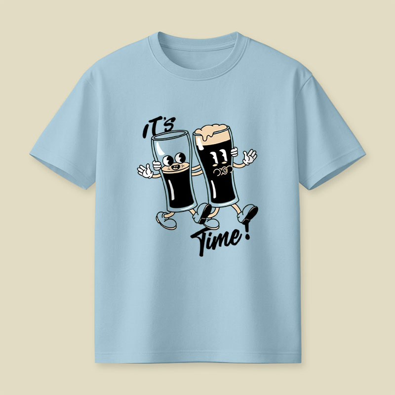 Its Drinking Time Playful T-Shirt