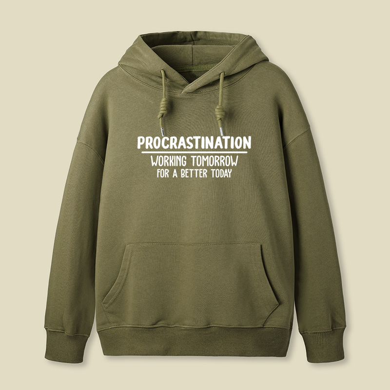 Working Tomorrow For A Better Today Geek Hoodie