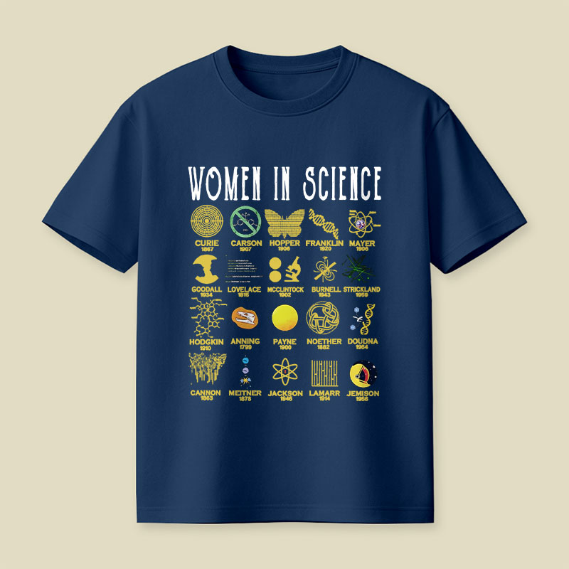 Women In Science Playful T-Shirt