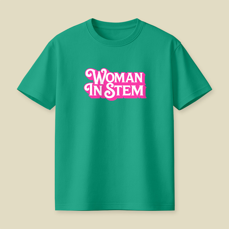 Woman In Stem Playful T-Shirt