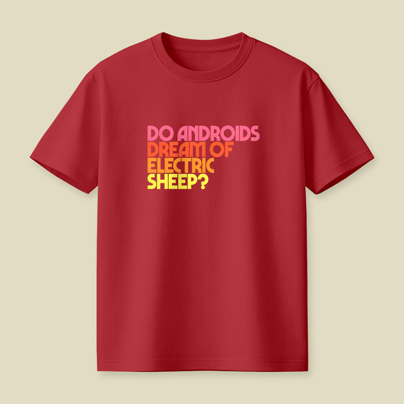 Do Androids Dream Of Electric Sheep Playful T-Shirt