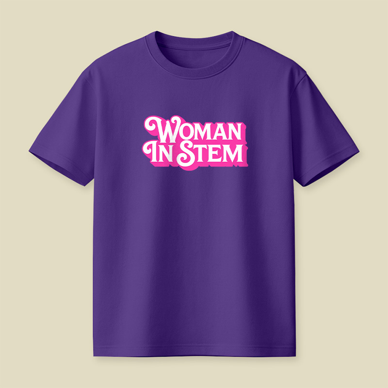 Woman In Stem Playful T-Shirt