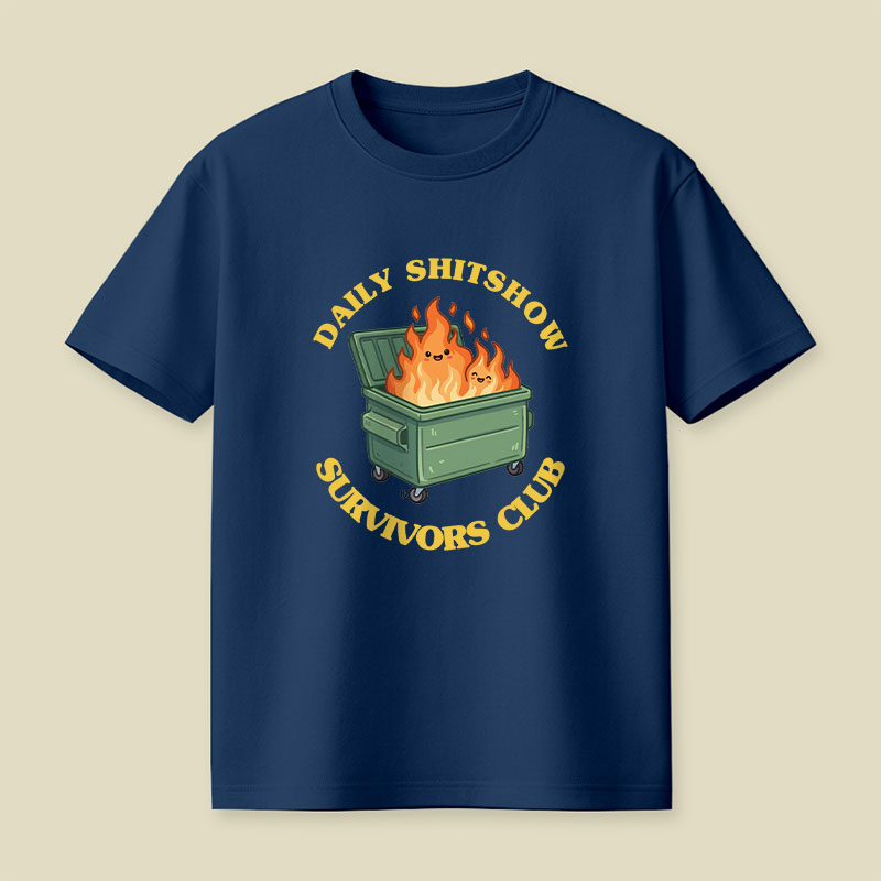 Daily Shitshow Survivors Club Playful T-Shirt