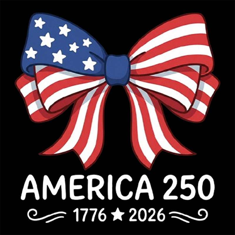 America 250 Patriotic Geek Baby Tee