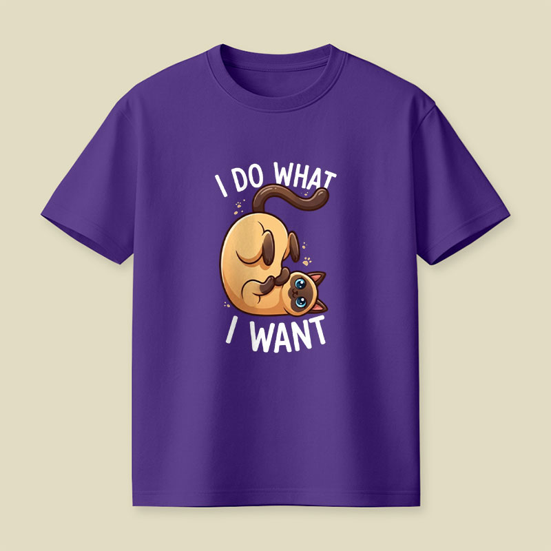 I Do What I Want Playful T-Shirt