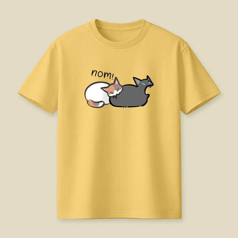 Nom Cat Playful T-Shirt