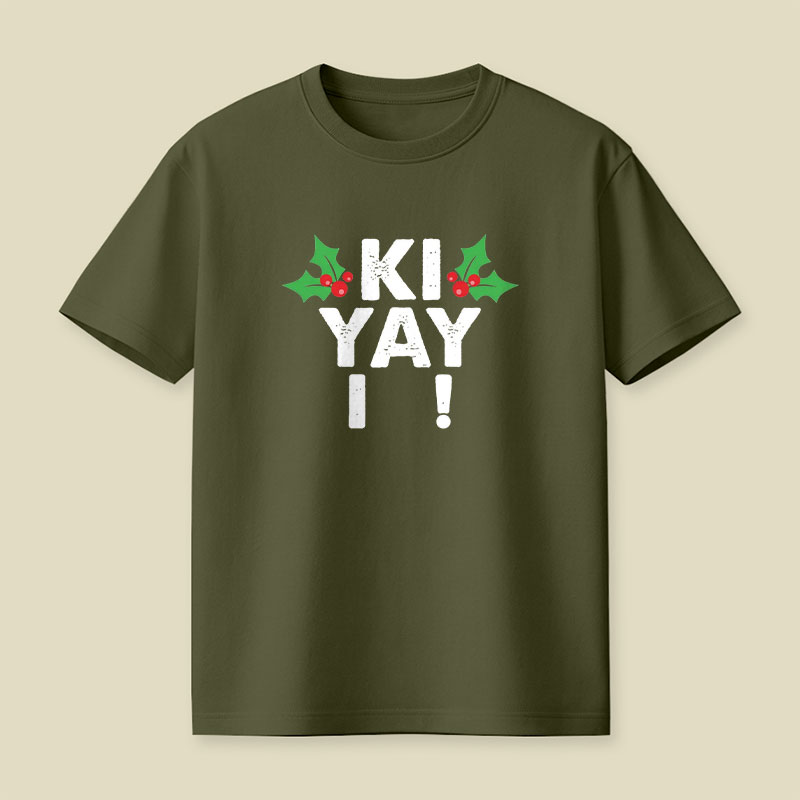 KI YAY I Funny Christmas Playful T-Shirt