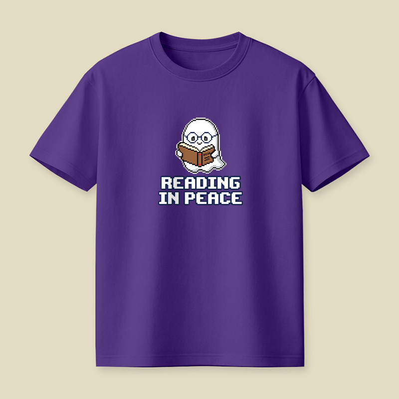 Reading Ghost In Peace Playful T-Shirt