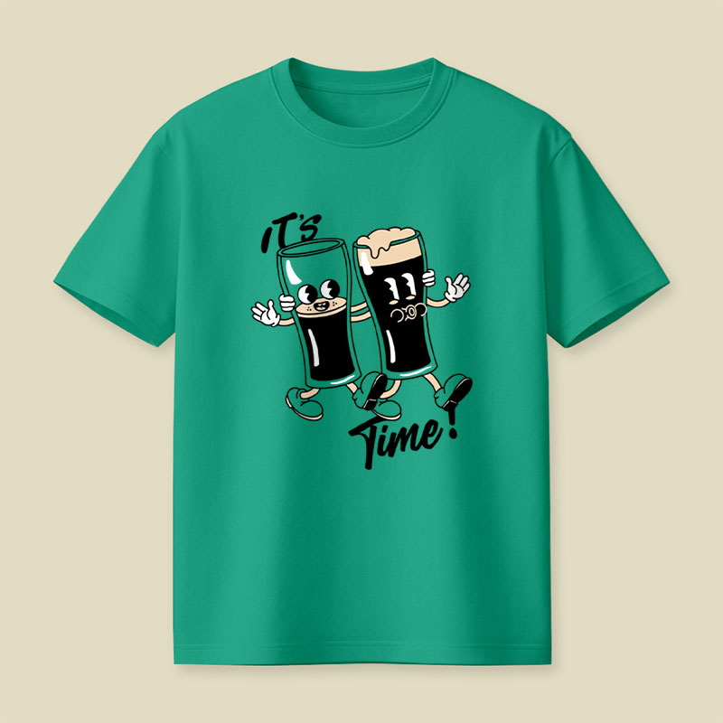Its Drinking Time Playful T-Shirt