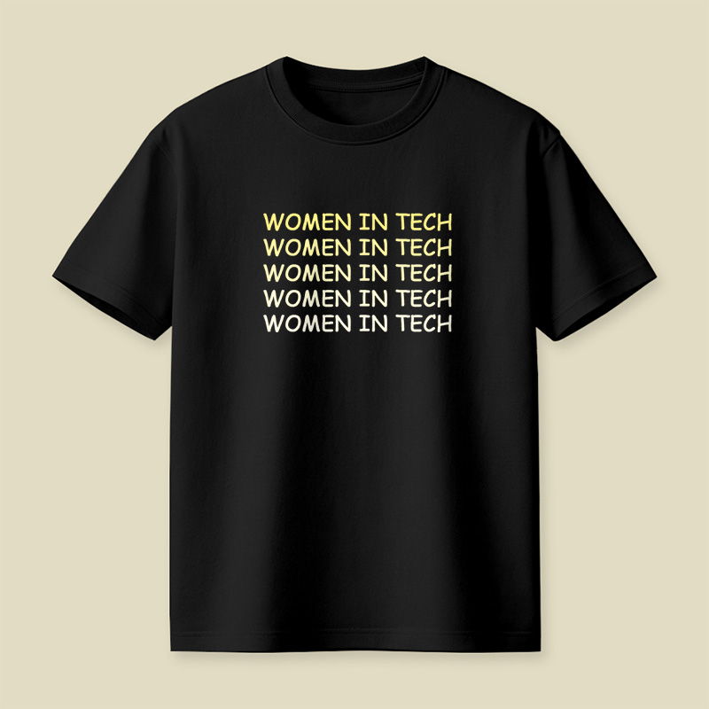 Women In Tech Playful T-Shirt