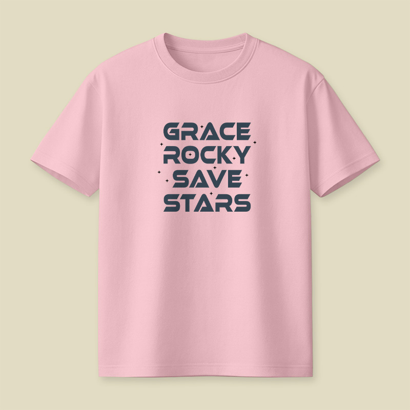Grace Rocky Save Stars Playful T-Shirt