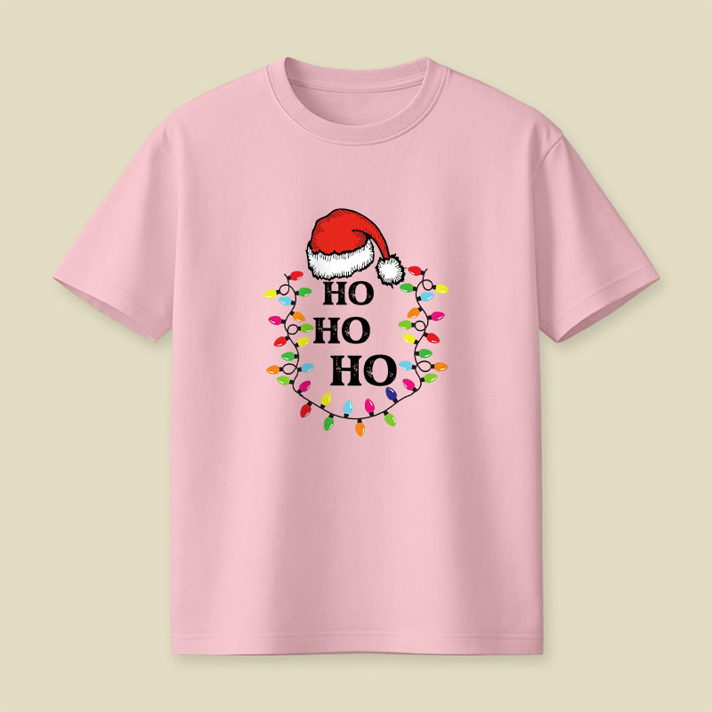 Ho Ho Ho Merry Christmas Playful T-Shirt