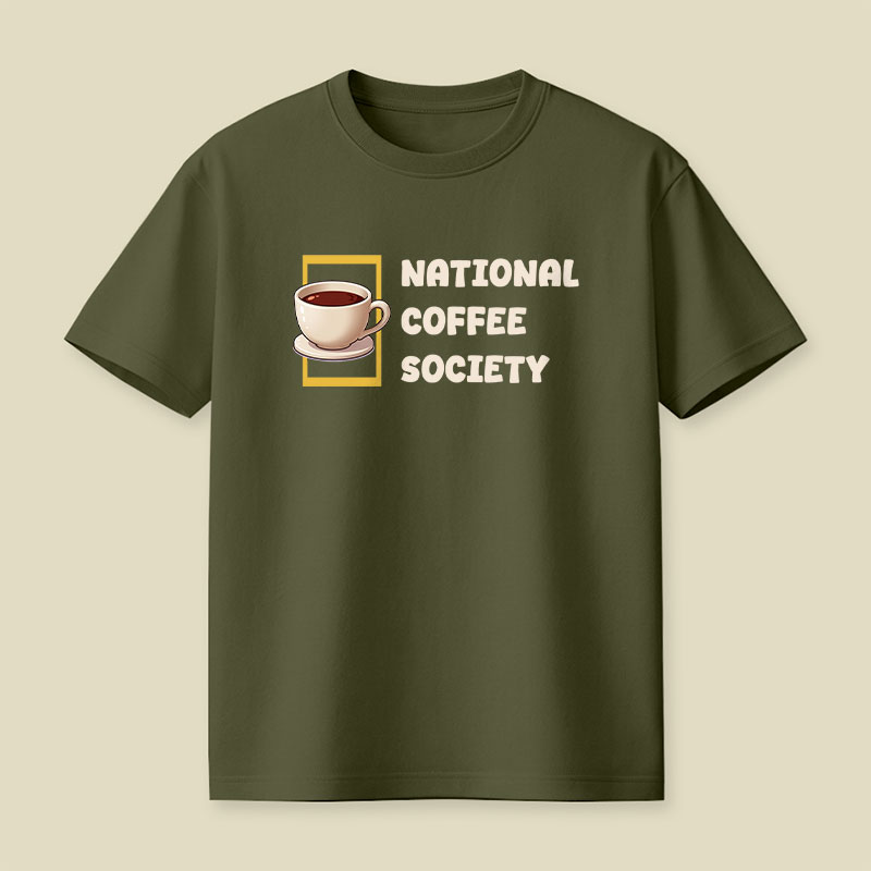 National Coffee Society Playful T-Shirt