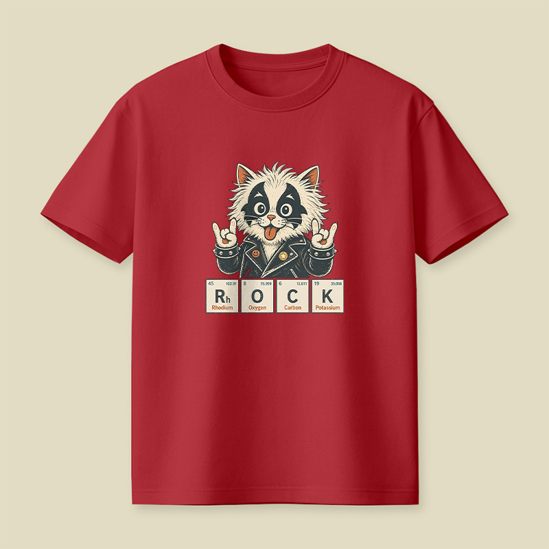 Rock Cat Playful T-Shirt