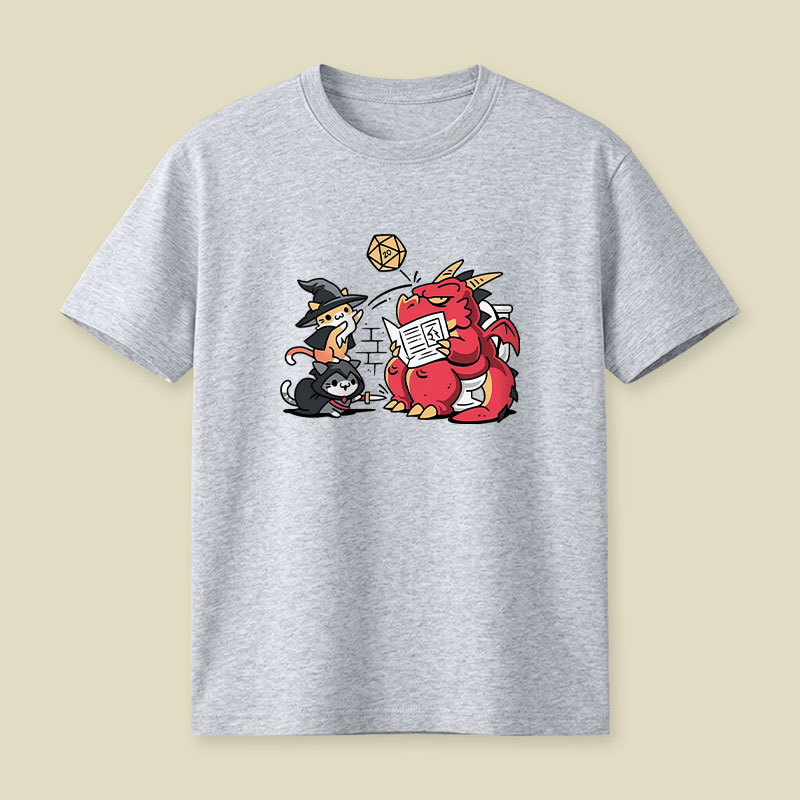 Toilet Dice Roll Playful T-Shirt