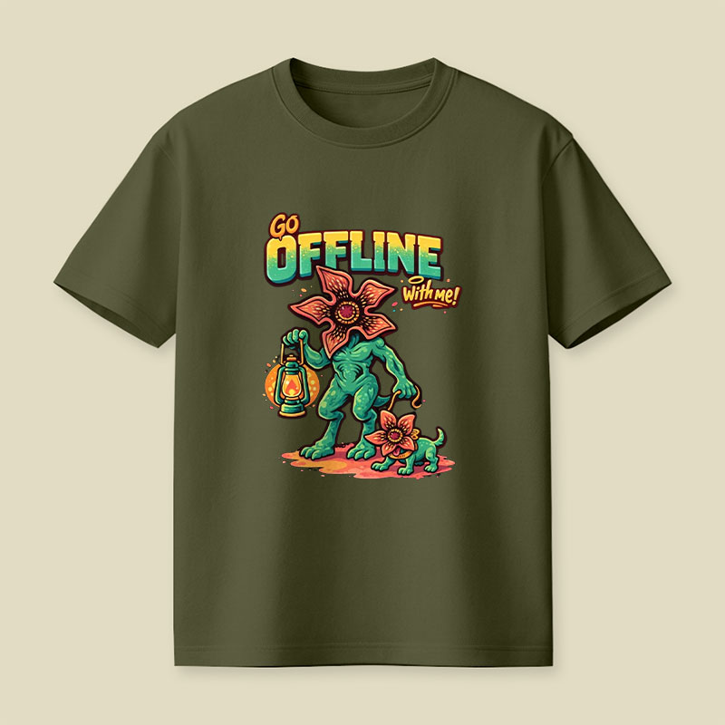 Go Outside With Me Playful T-Shirt