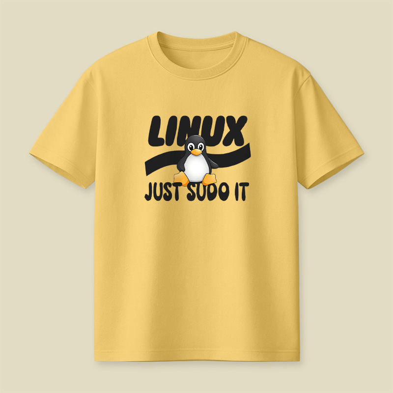 Linux Just Sudo It Playful T-Shirt