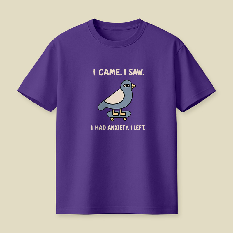 Funny Meme Bird Just Needs A Break Playful T-Shirt