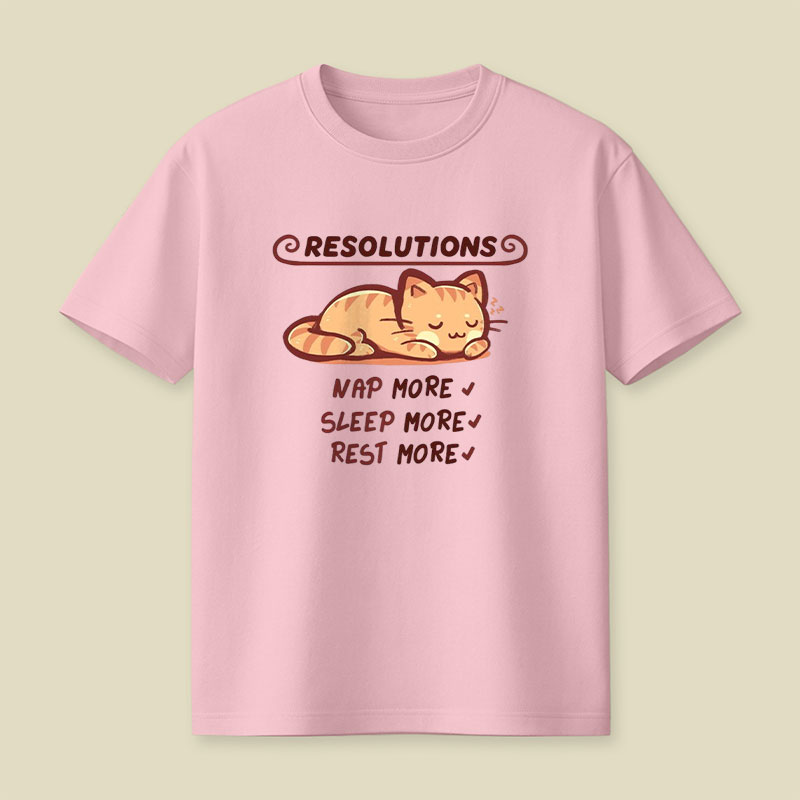 Resolution to Sleep Playful T-Shirt