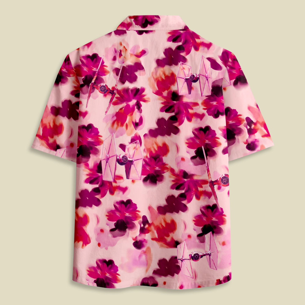 Blossoms Tie-Fighter Button Up Pocket Shirt