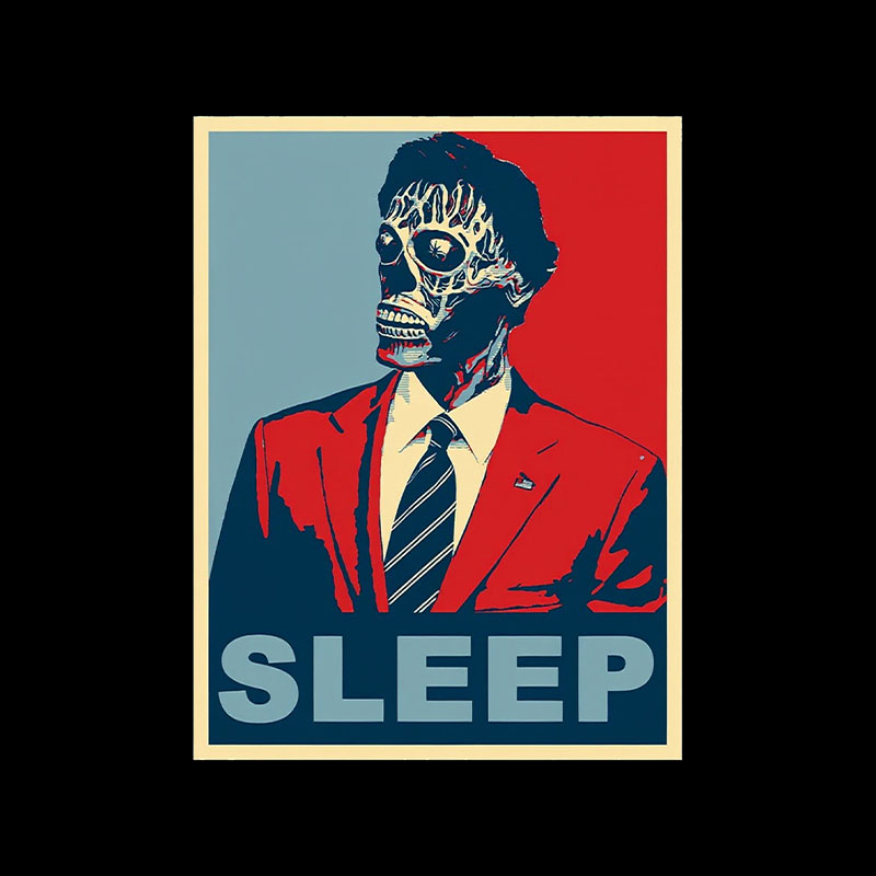They Live Sleep Playful T-Shirt