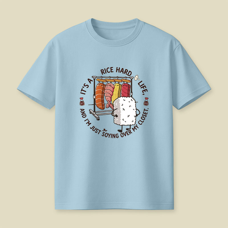 Rice Hard Life Playful T-Shirt